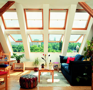 Гледката – основното преимущество на мансардните жилища