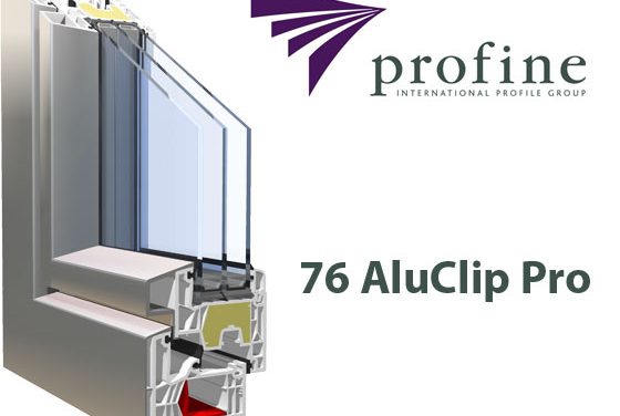 Два материала – удвоени предимства в 76 AluClip Pro