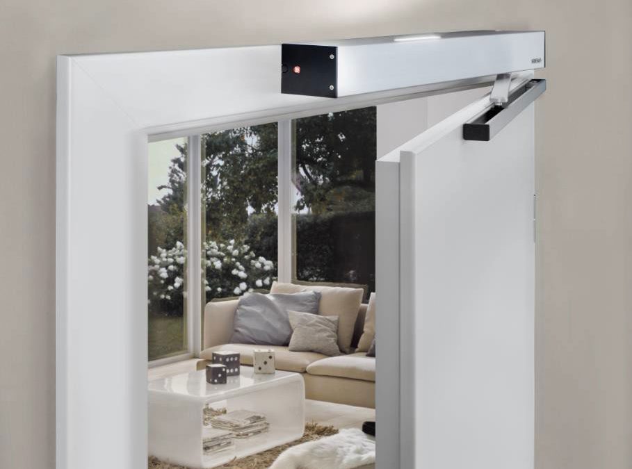 Дървени и стъклени интериорни врати Hörmann със задвижване PortaMatic