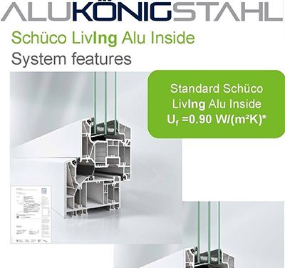 Очаквайте през септември 2018 година системата Schüco LivIng Alu Inside