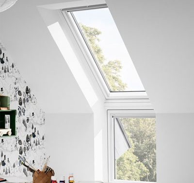 Комбинирани покривни и фасадни прозорци от Velux за повече светлина