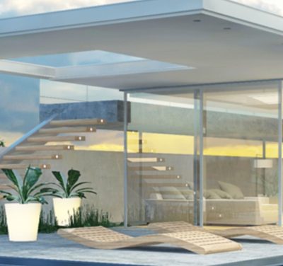 Sunview Leggera – иновативна система за стъклени стени с магнитно управление