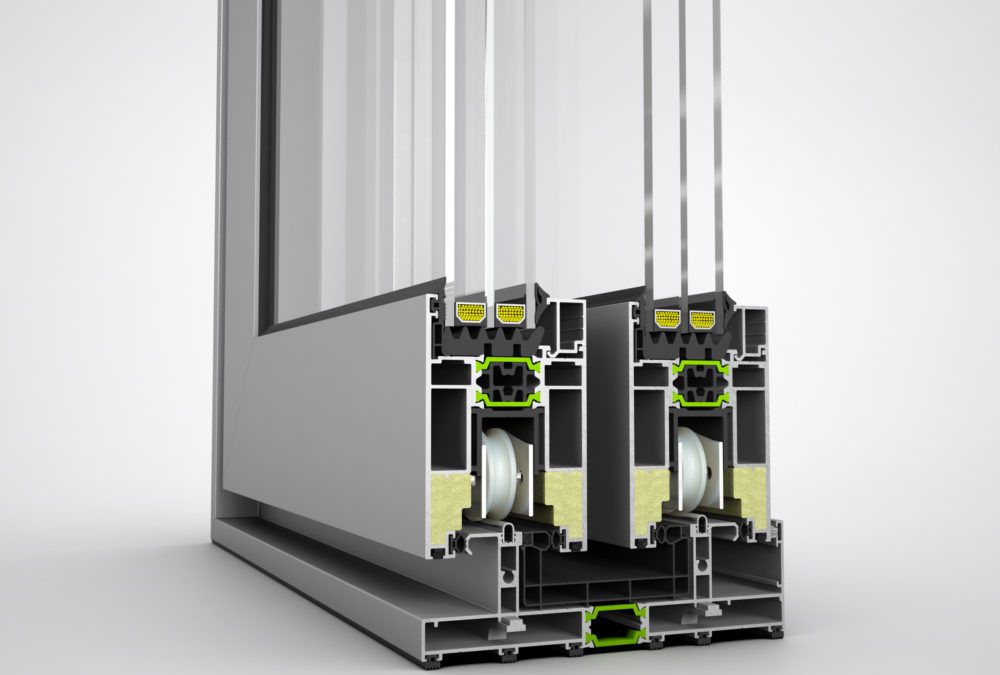 Висока ефективност и много светлина с новата система за плъзгане ES70 на Етем