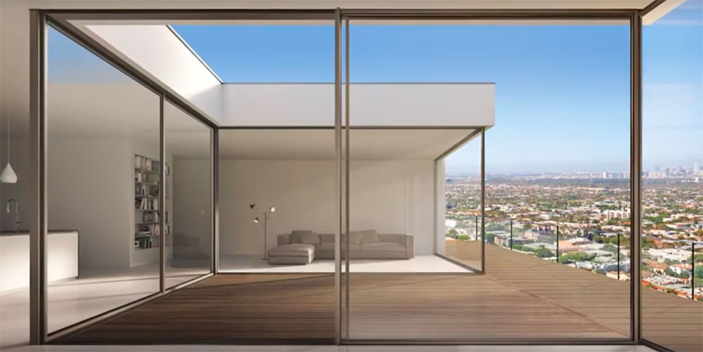 Стъклена стена cero от NanaWall