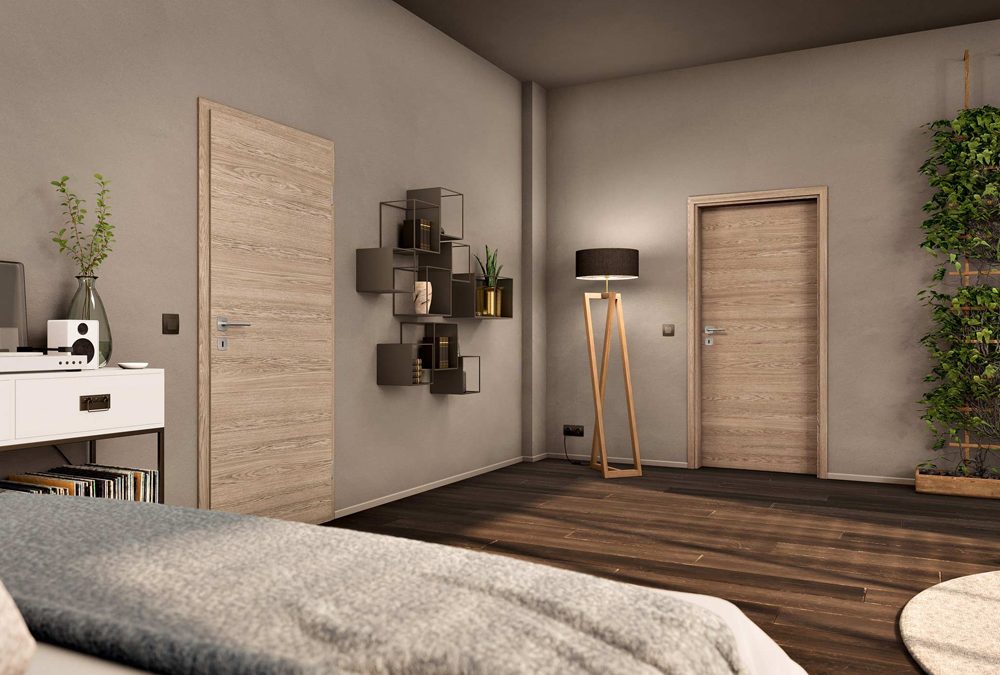 Интериорни врати от Jeld-Wen в модерни светли тонове