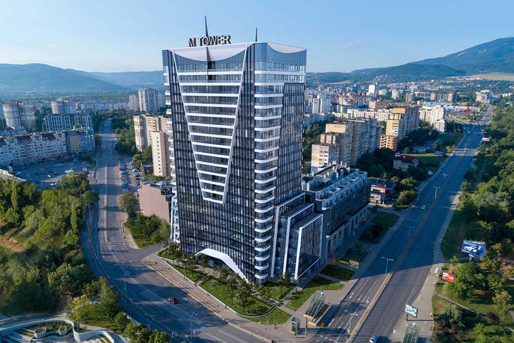 Най-луксозната до момента сграда в софийския квартал „Младост“ – M Tower, реализираща се със системите Schüco