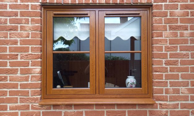 ПВЦ дограма от златен дъб с Фолксваген механизъм