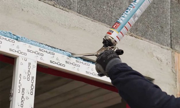 Монтаж на прозорци по системата Soudal Window System – пароизолационни ленти