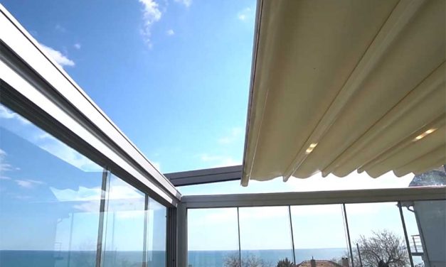 Перголи с безпрофилно остъкление